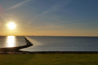 Lorendamm zur Hallig