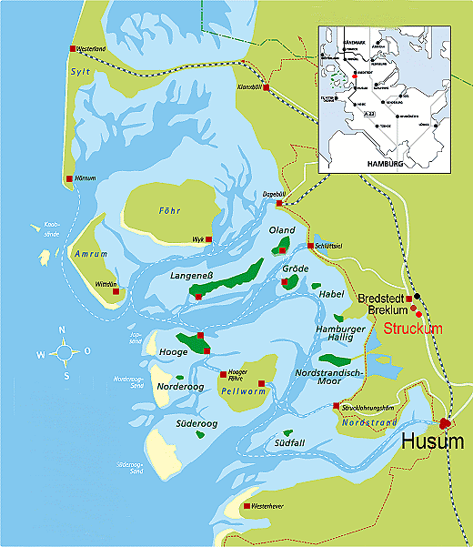 Nordfriesland-Skizze